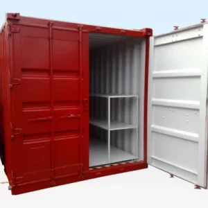10 X 8FT Flat Floor Bunded Store