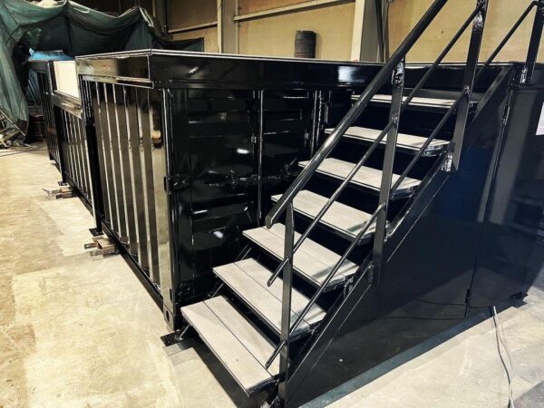 20ft Container Pool Black - Image 2