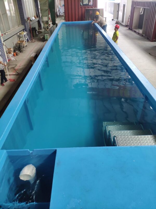 40FT Shipping Container Pools Online with Air Heater - Image 5