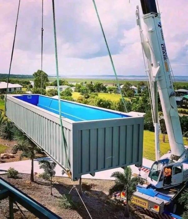 40FT Shipping Container Pools Online with Air Heater - Image 4