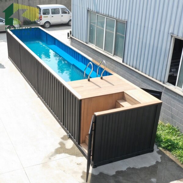 40FT Shipping Container Pools Online with Air Heater - Image 6