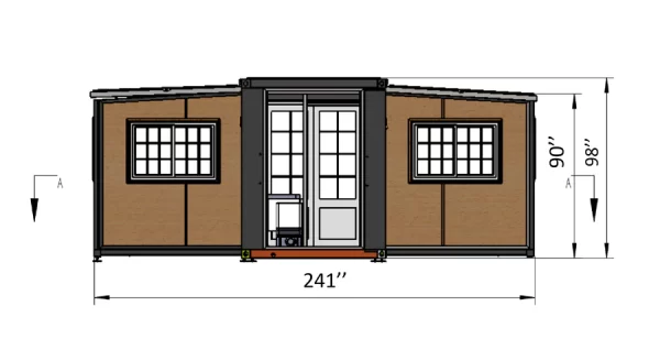 Mobile Expandable Prefabricated House 20ft - Image 5