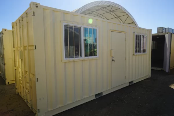 20' Ground Level Office Container - Image 3