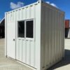 10 ft Office Shipping Container With AC - Image 2
