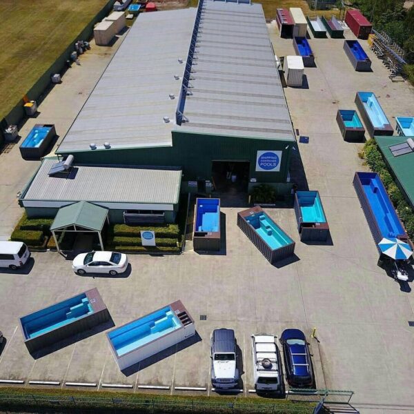 40FT Shipping Container Pools Online with Air Heater - Image 7