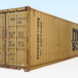 30ft x 8ft Used Shipping Container – Cut Down