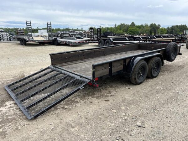 2021 Big Tex Trailers 6.5×16 6K Utility w/Ramp Gate & Spare Tire - Image 2