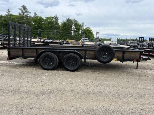 2021 Big Tex Trailers 6.5×16 6K Utility w/Ramp Gate & Spare Tire - Image 3