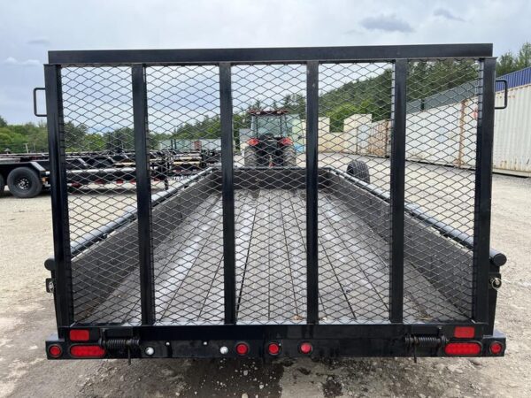 2021 Big Tex Trailers 6.5×16 6K Utility w/Ramp Gate & Spare Tire - Image 4