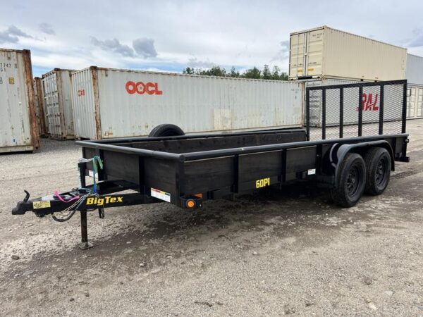 2021 Big Tex Trailers 6.5×16 6K Utility w/Ramp Gate & Spare Tire - Image 6