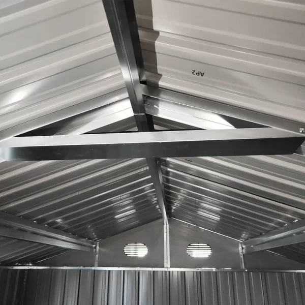 Metal Storage Shed with Double Hinged Doors - Image 7